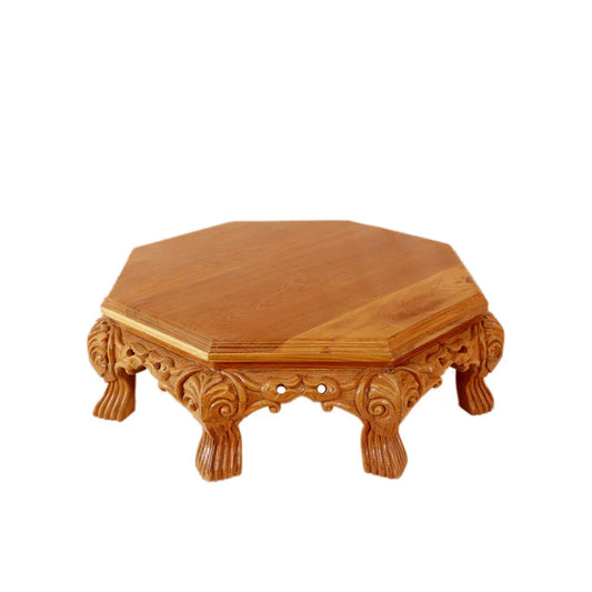 Dve Traditional TEAK Wood Octagonal Bajot