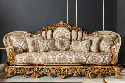 Luxury European Palace Style Antique Sofa Set