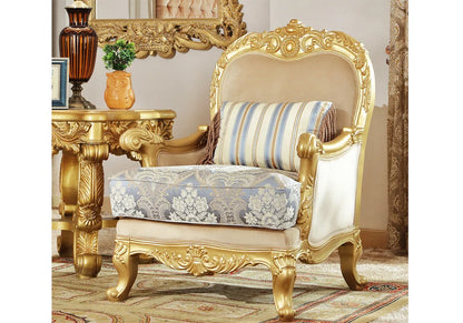 Luxury Look Classical Handmade Omaha Sofa Set