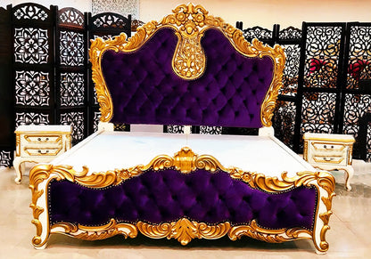 Royal Solid Wood Poster Bed Set