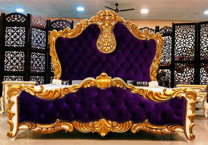 Royal Solid Wood Poster Bed Set