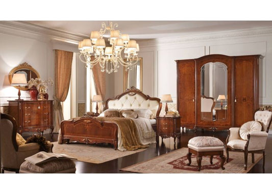 Zurich Teak Wood Royal  Bedroom Set