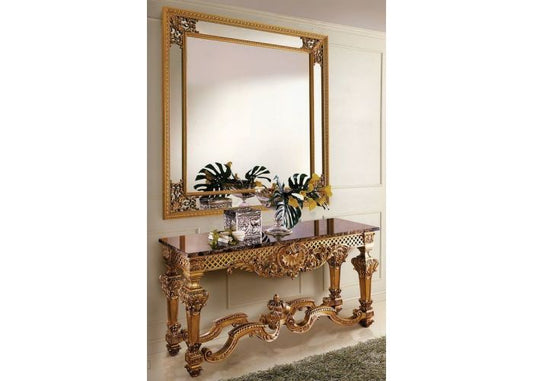 Classic Golden Royal Console Table Con21