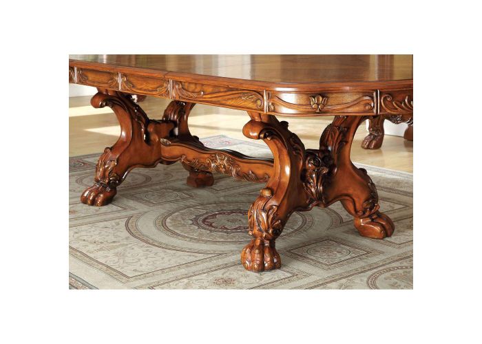 Antique Teak Wood Mumbai Dining Table Set