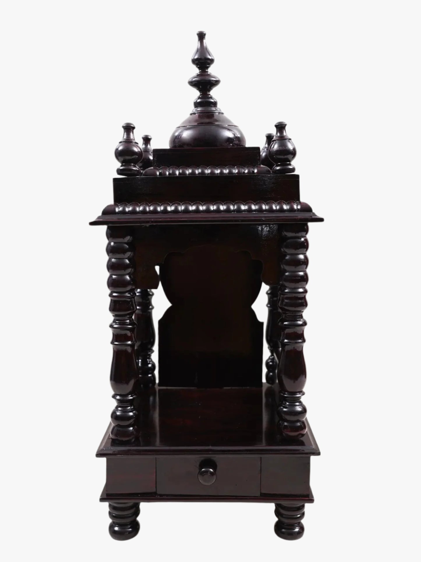 Designer Wooden Temple with Drawer