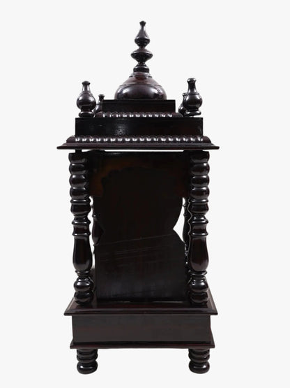 Designer Wooden Temple with Drawer