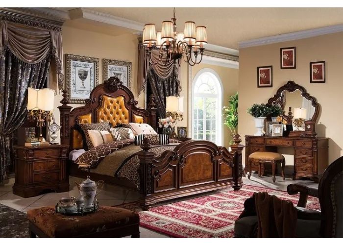 Montreal Classic Goa Colonial Bedroom Set