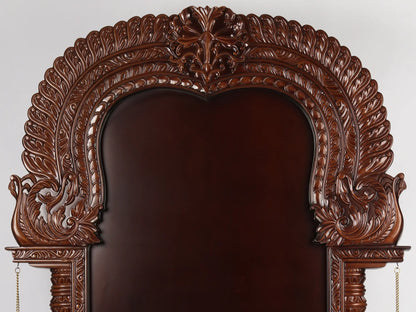 Super Large Thiruvachi Wooden Frame For Hindu Idols | Made In India | Wood and Marble