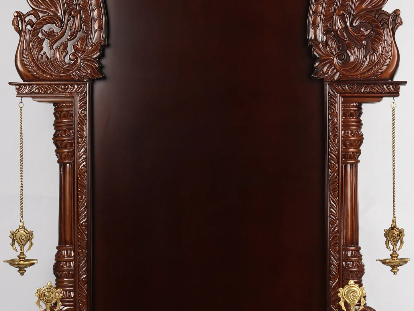 Super Large Thiruvachi Wooden Frame For Hindu Idols | Made In India | Wood and Marble